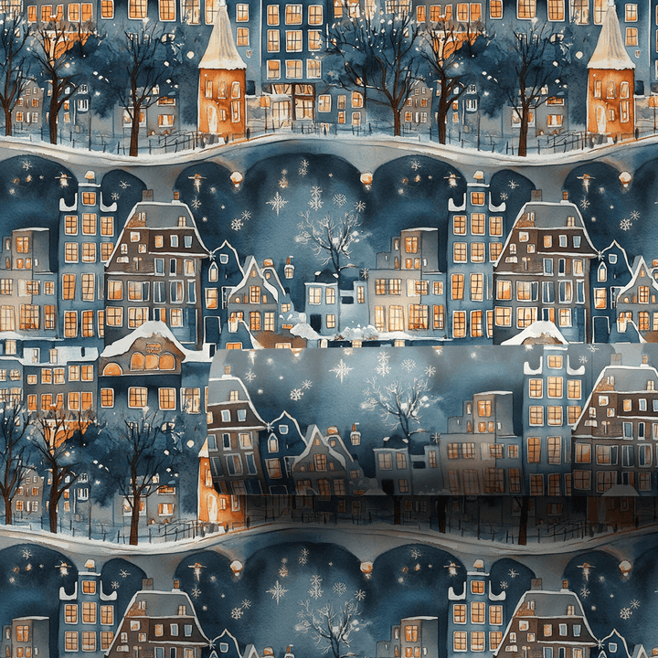 Canal Blue - Wrapping Paper - Aspen & Arlo