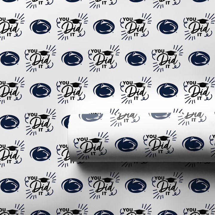 You Did it Penn State - Wrapping Paper - Aspen & Arlo