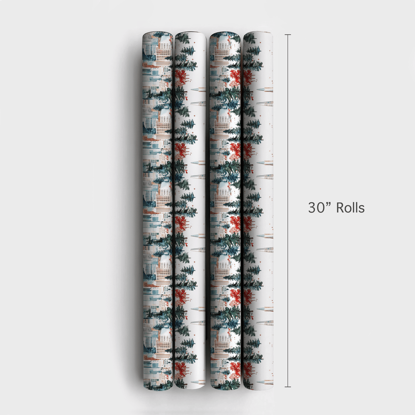 Christmas in the Bay Area - Wrapping Paper - Aspen & Arlo