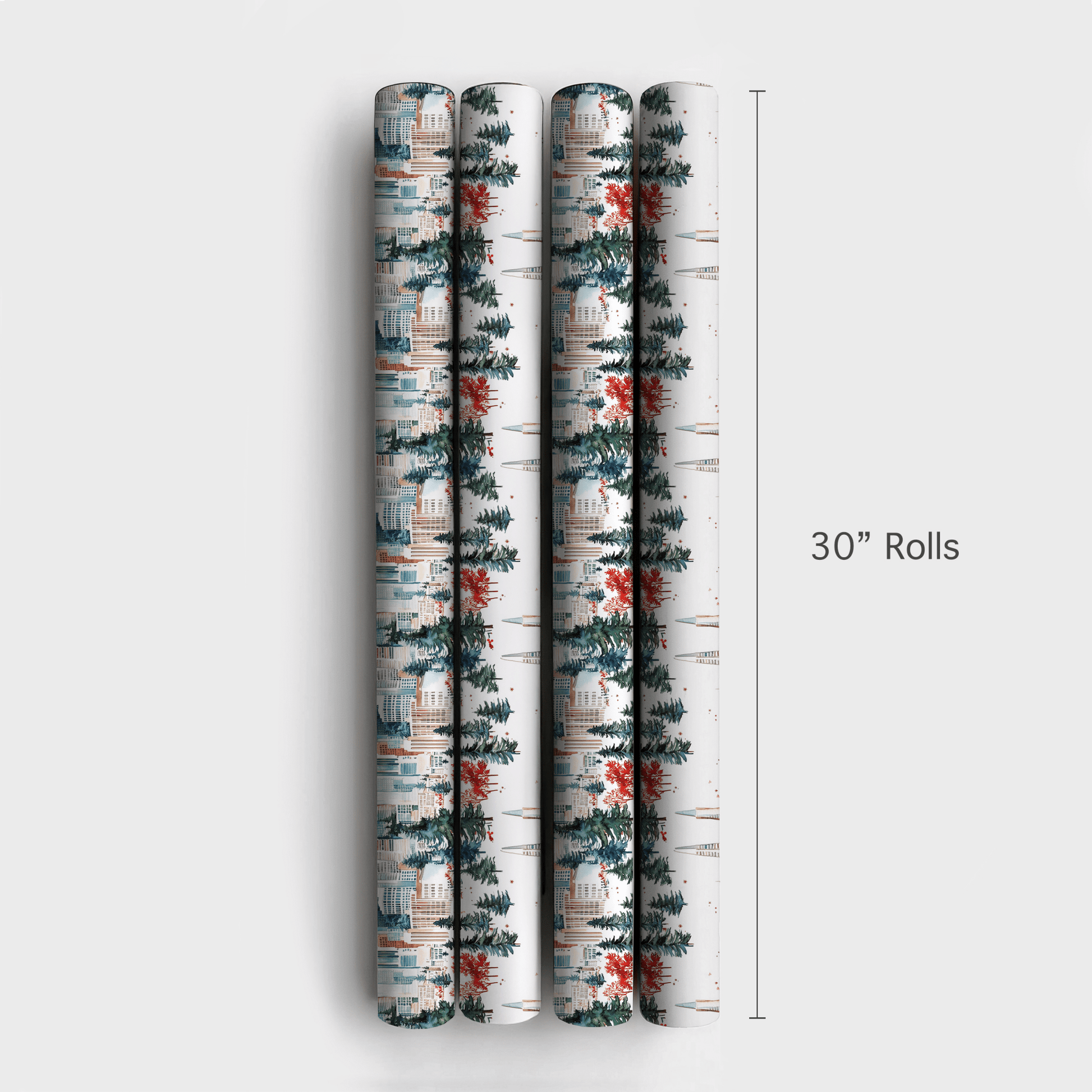 Christmas in the Bay Area - Wrapping Paper - Aspen & Arlo