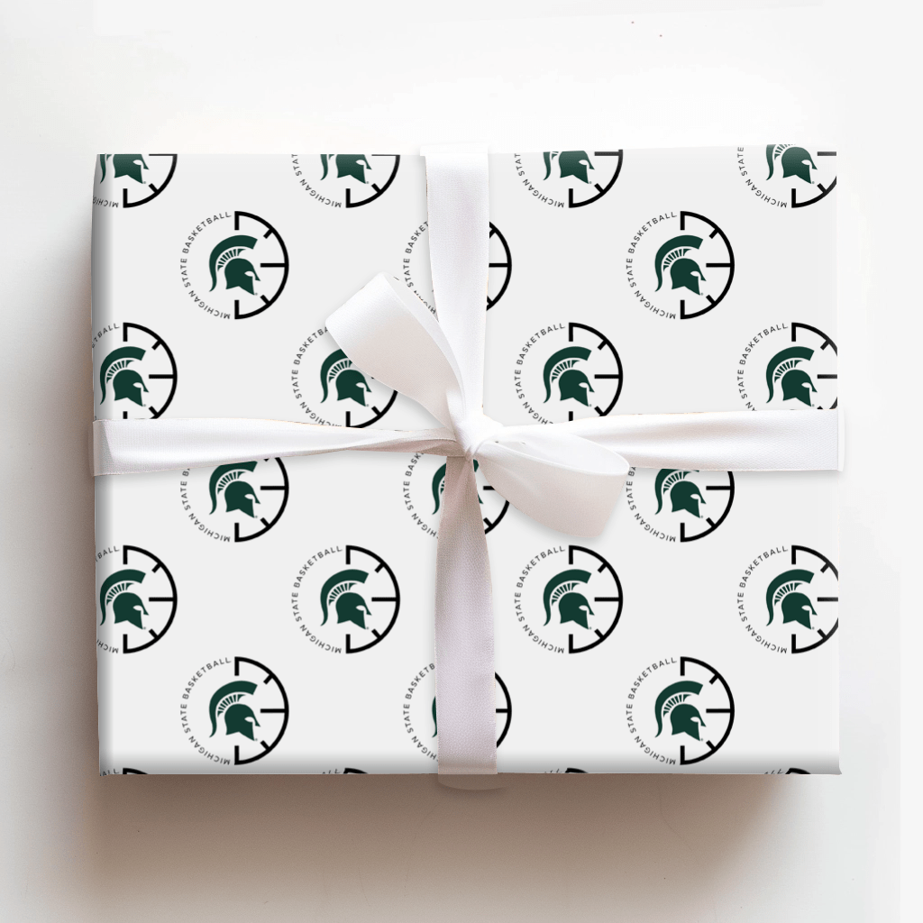 Spartan Basketball - Wrapping Paper - Aspen & Arlo