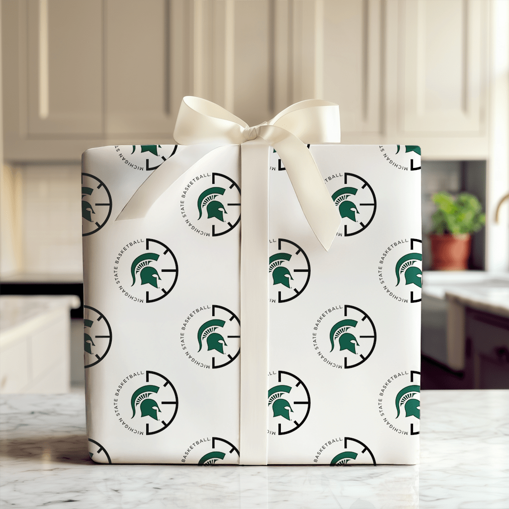 Spartan Basketball - Wrapping Paper - Aspen & Arlo