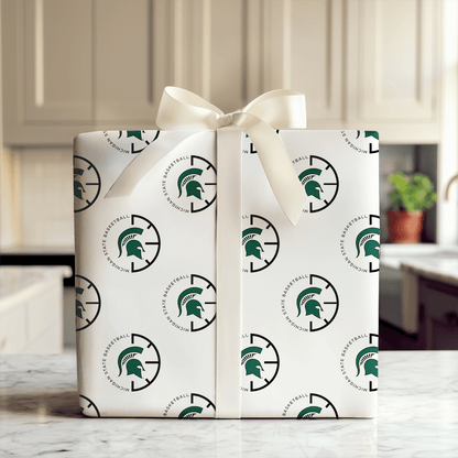 Spartan Basketball - Wrapping Paper - Aspen & Arlo