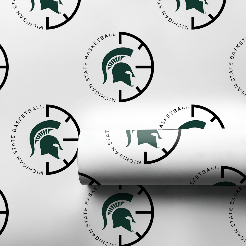 Spartan Basketball - Wrapping Paper - Aspen & Arlo