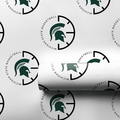 Spartan Basketball - Wrapping Paper - Aspen & Arlo