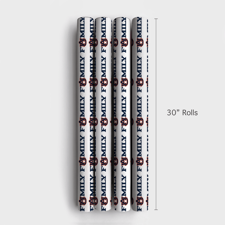 Auburn Family - Wrapping Paper - Aspen & Arlo
