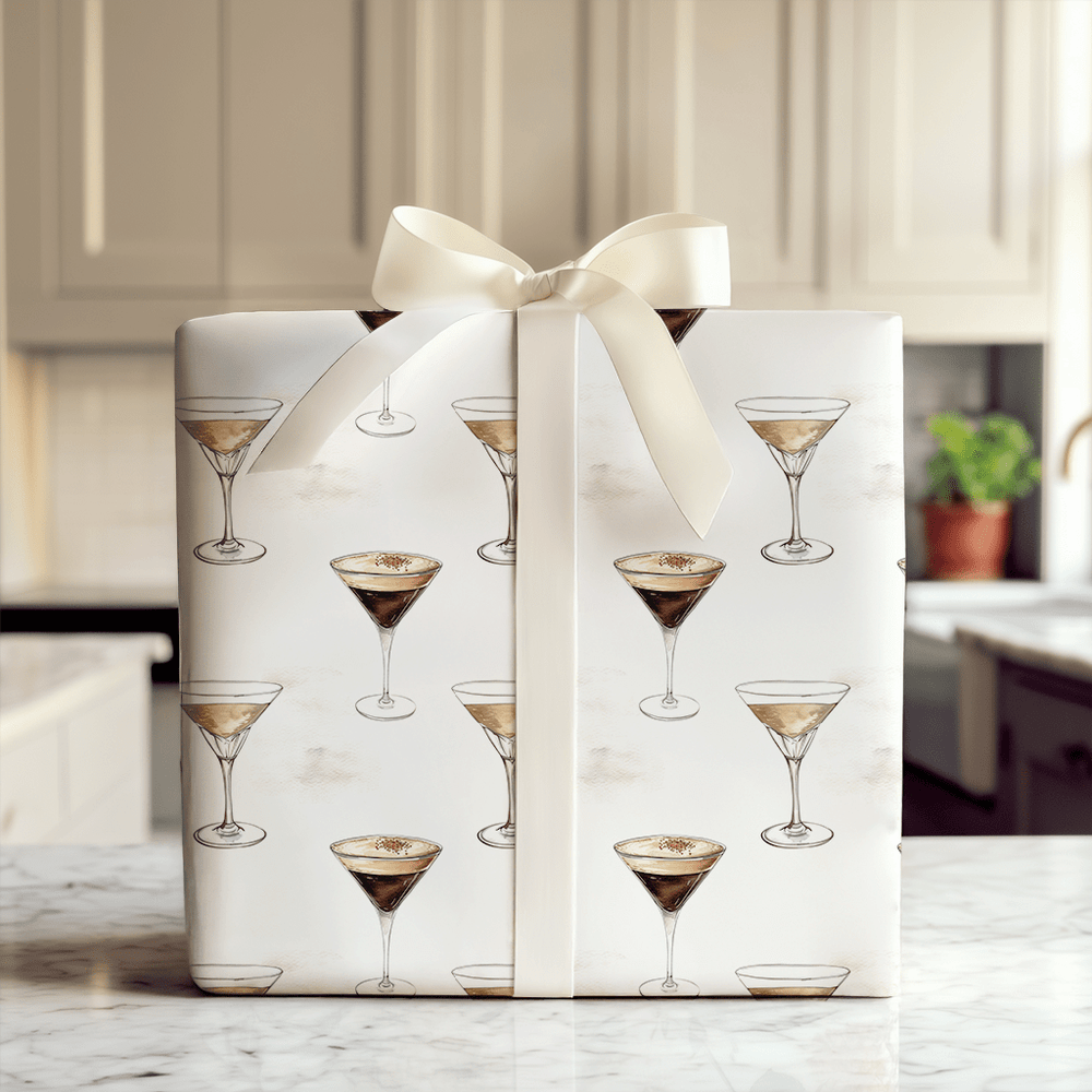 Me Espresso - Wrapping Paper - Aspen & Arlo