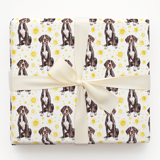 Sunny Day with the GSPs - Wrapping Paper - Aspen & Arlo
