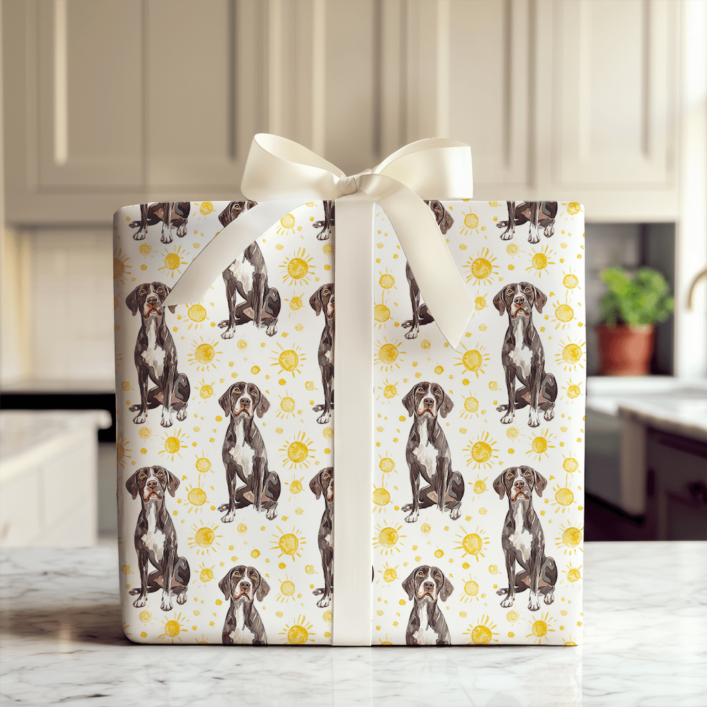 Sunny Day with the GSPs - Wrapping Paper - Aspen & Arlo