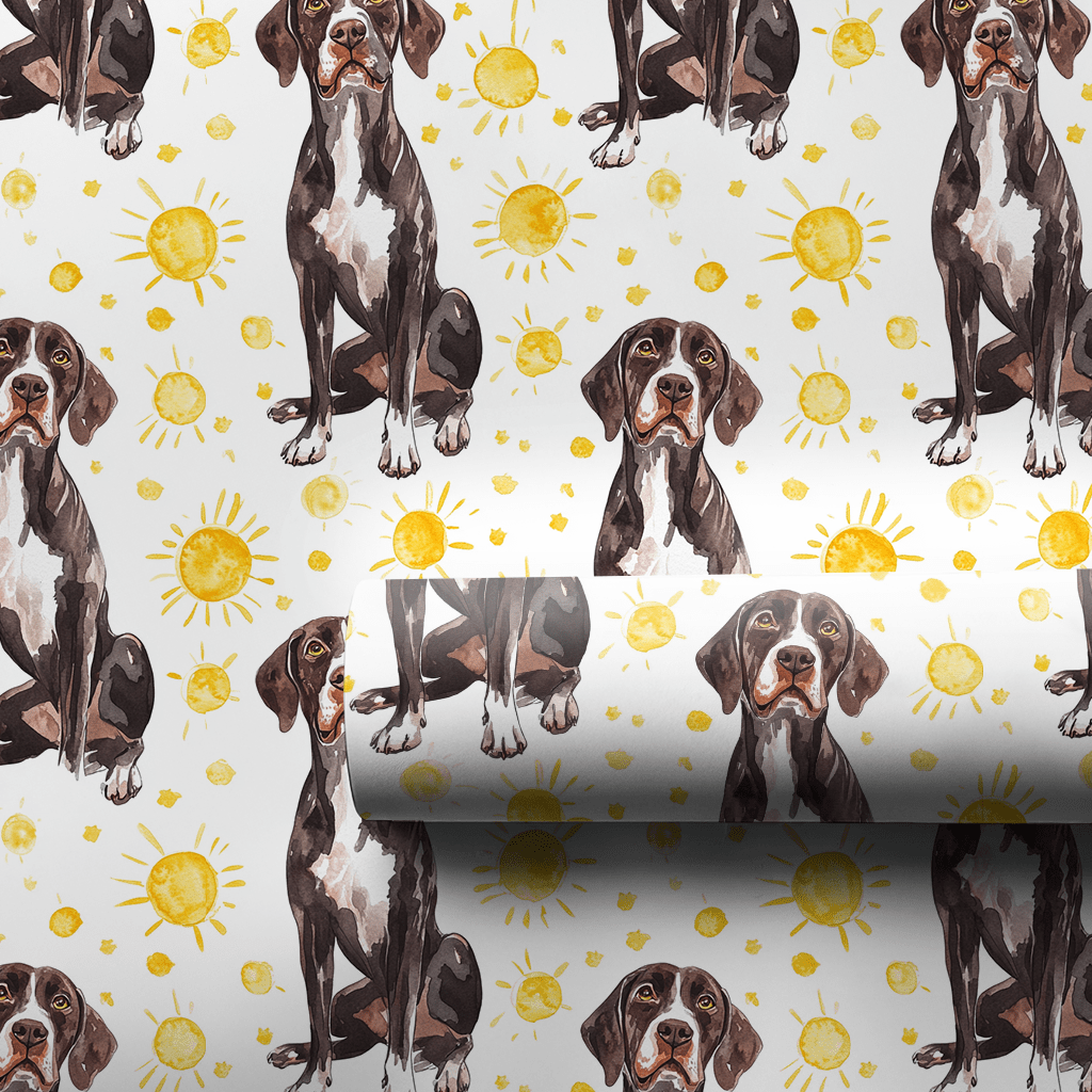 Sunny Day with the GSPs - Wrapping Paper - Aspen & Arlo