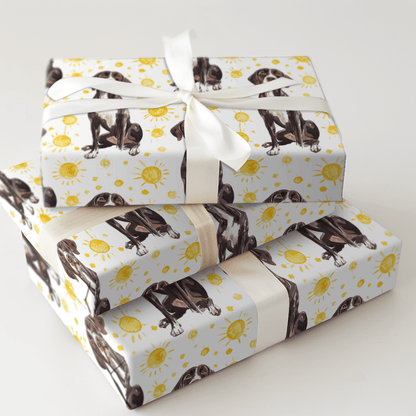 Sunny Day with the GSPs - Wrapping Paper - Aspen & Arlo