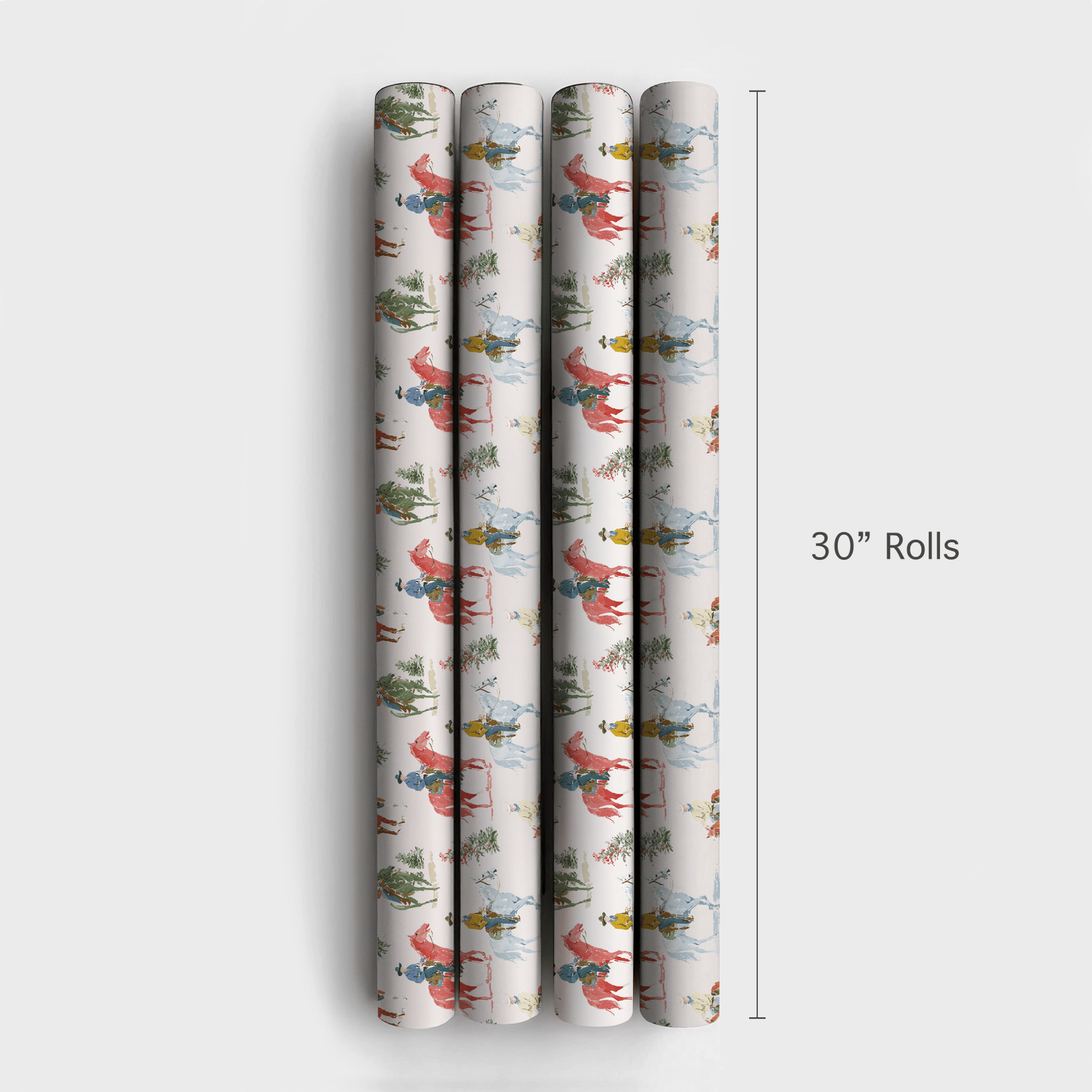 Christmas Cowboys - Wrapping Paper - Aspen & Arlo