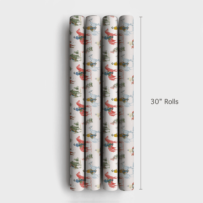 Christmas Cowboys - Wrapping Paper - Aspen & Arlo
