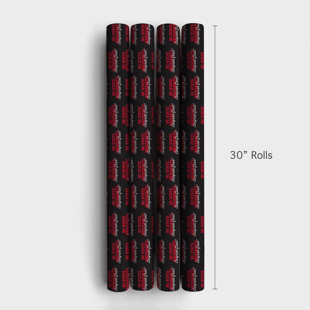 NC State University Congrats Grad - Wrapping Paper - Aspen & Arlo