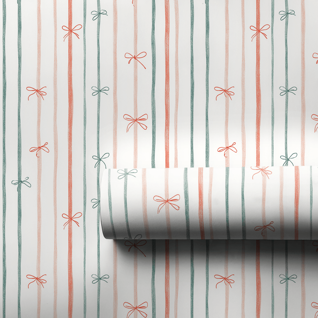 Sweet Stripes - Wrapping Paper - Aspen & Arlo