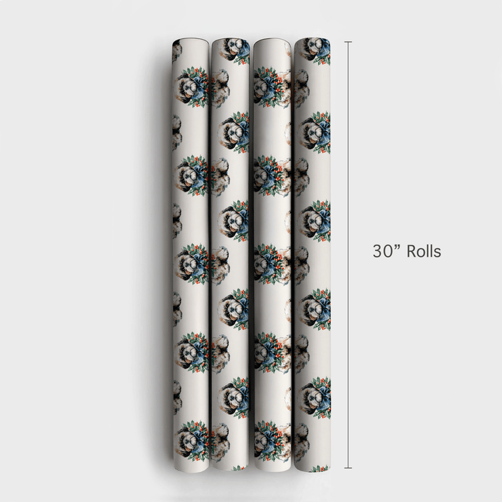 Ring Around the Shitzu - Wrapping Paper - Aspen & Arlo