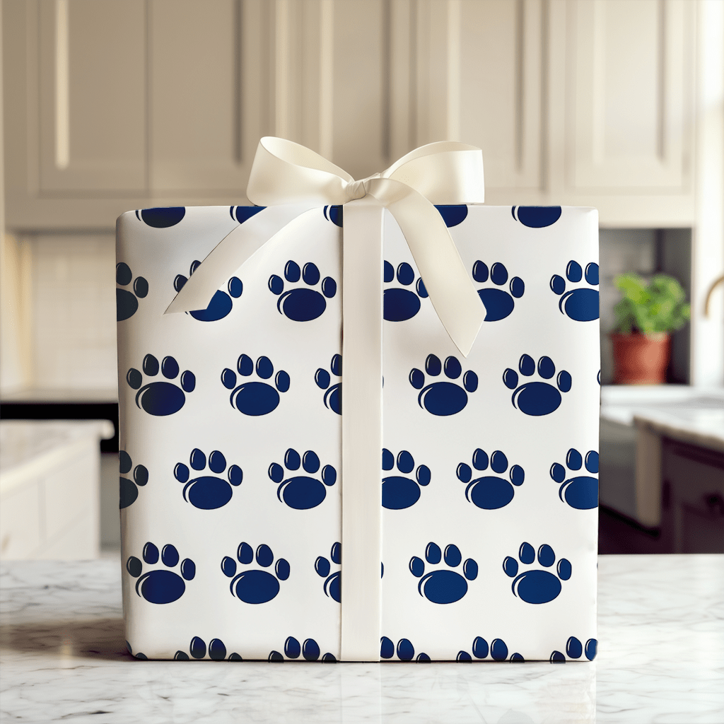 Penn Paw - Wrapping Paper - Aspen & Arlo