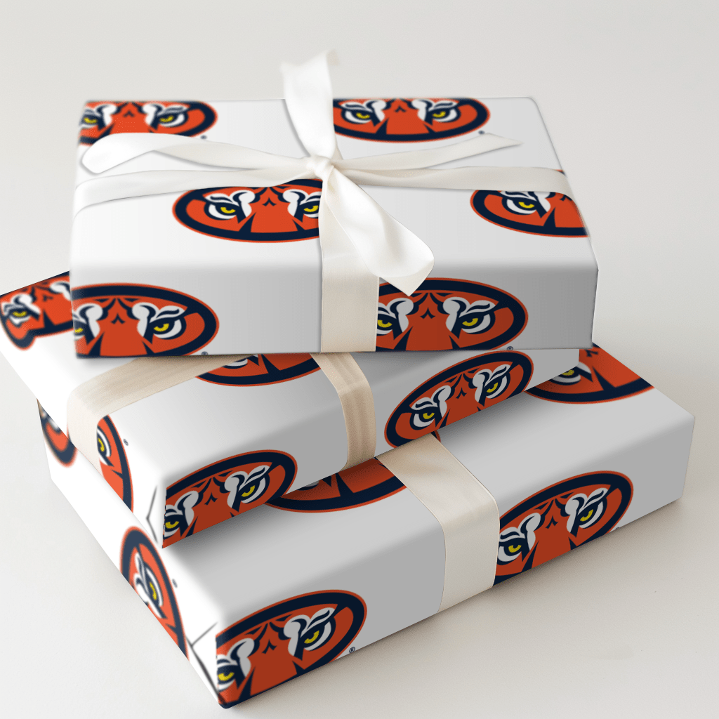 Fierce Gaze Oval - Wrapping Paper - Aspen & Arlo