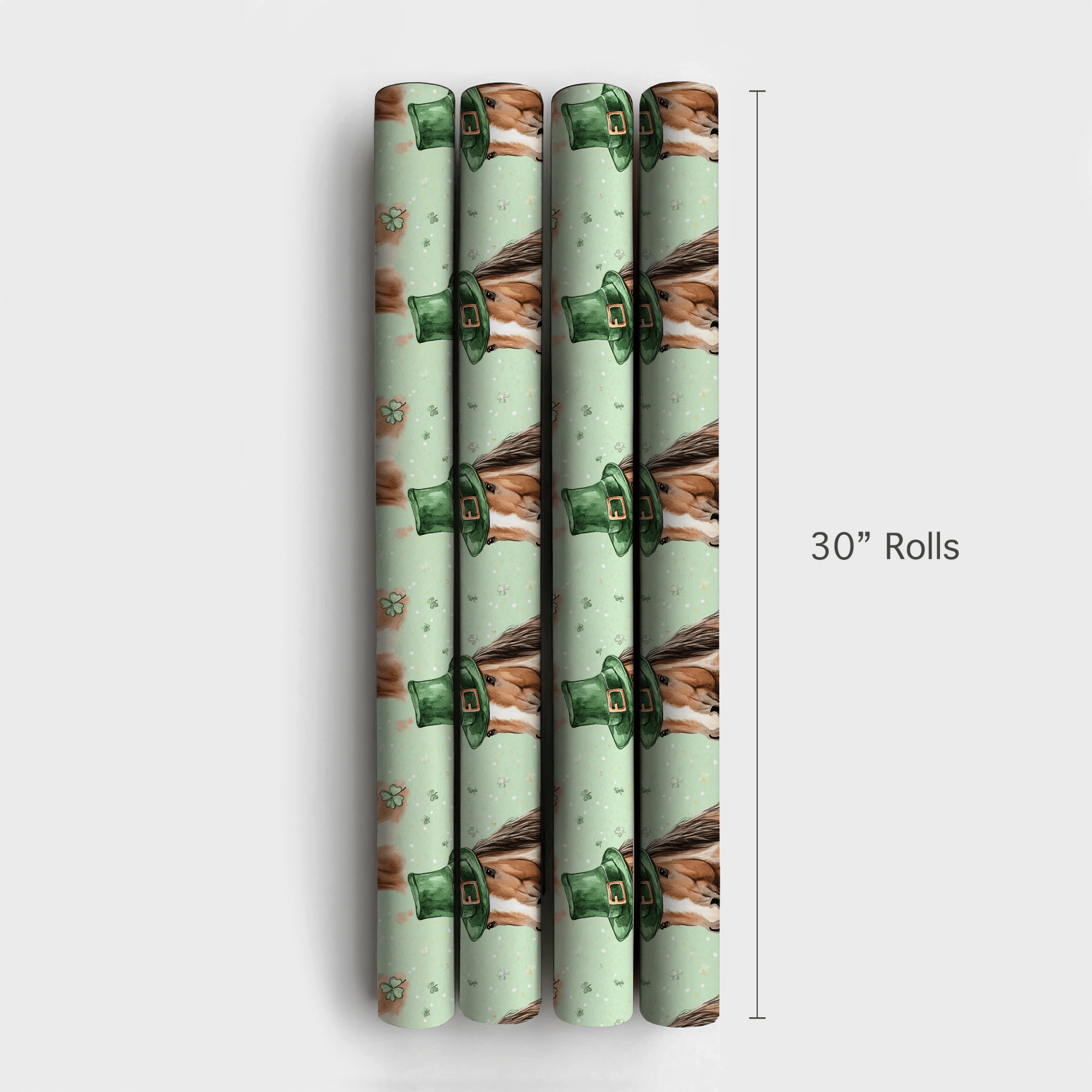 Leprechaun American Quarter Horse - Wrapping Paper - Aspen & Arlo