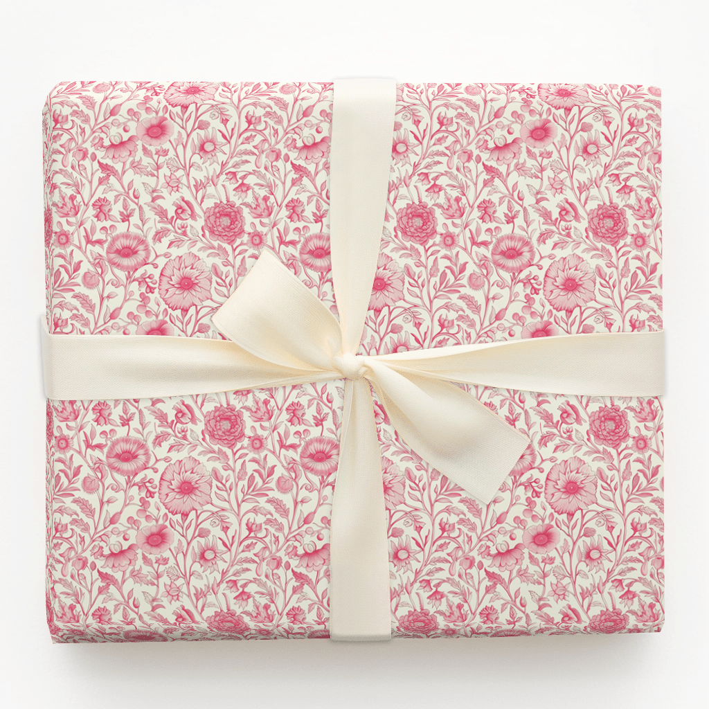 Sangria Flower - Wrapping Paper - Aspen & Arlo