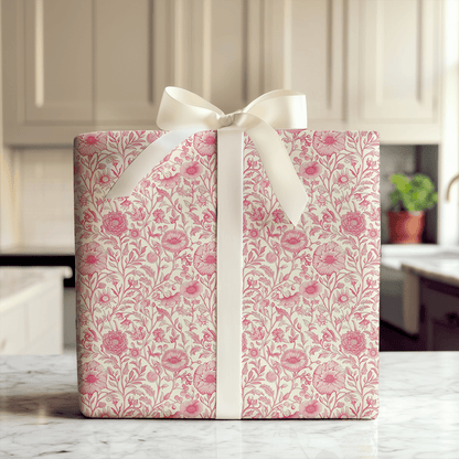 Sangria Flower - Wrapping Paper - Aspen & Arlo
