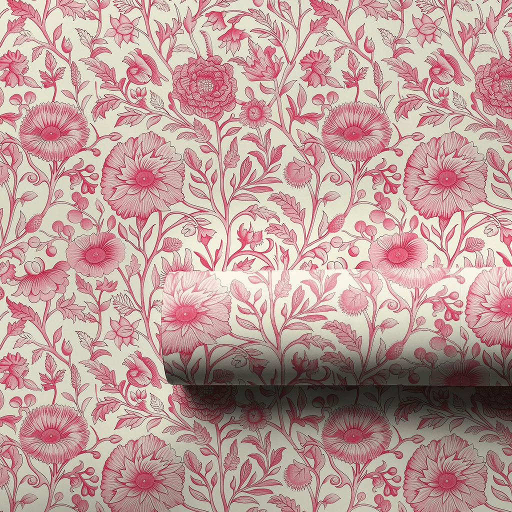 Sangria Flower - Wrapping Paper - Aspen & Arlo