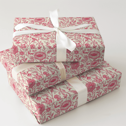Sangria Flower - Wrapping Paper - Aspen & Arlo
