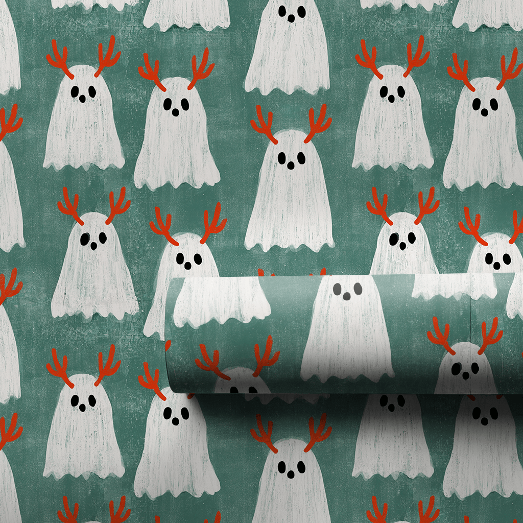 Boo-dolph - Wrapping Paper - Aspen & Arlo
