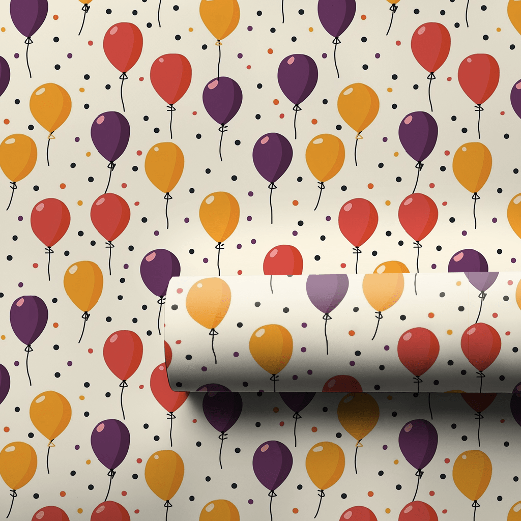 Balloon Pop - Wrapping Paper - Aspen & Arlo