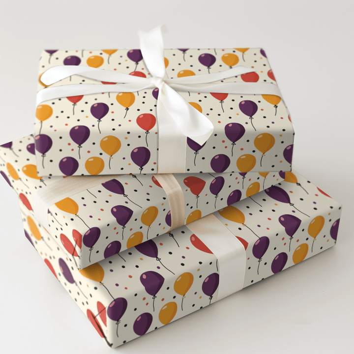 Balloon Pop - Wrapping Paper - Aspen & Arlo