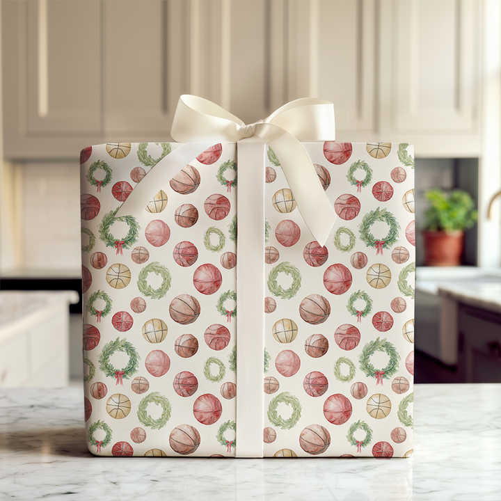 Basketballs and Christmas Wreaths