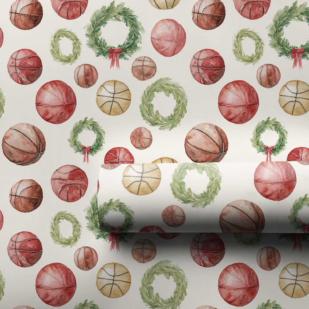Basketballs and Christmas Wreaths
