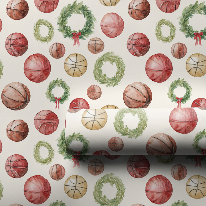 Basketballs and Christmas Wreaths