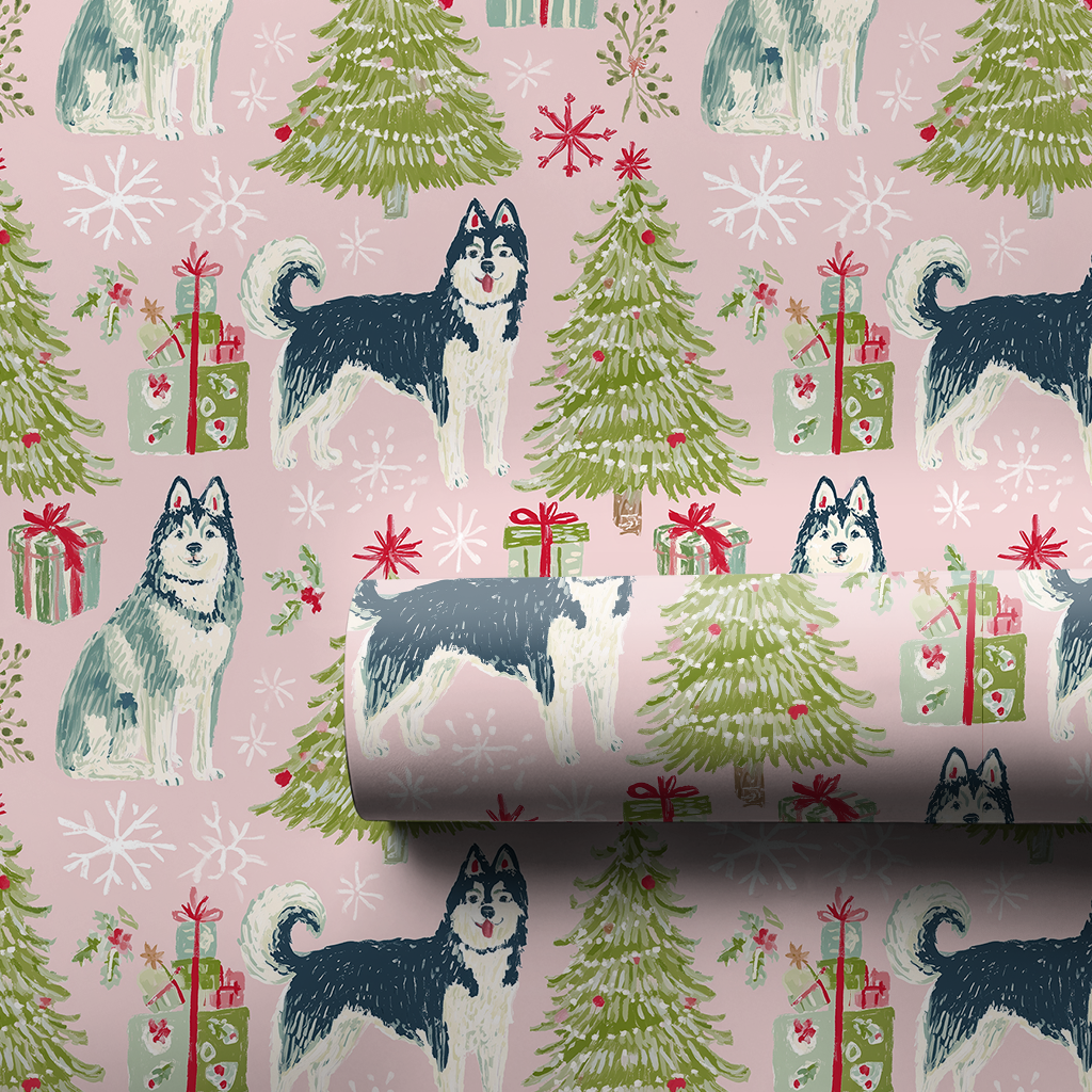 Happy Husky Christmas