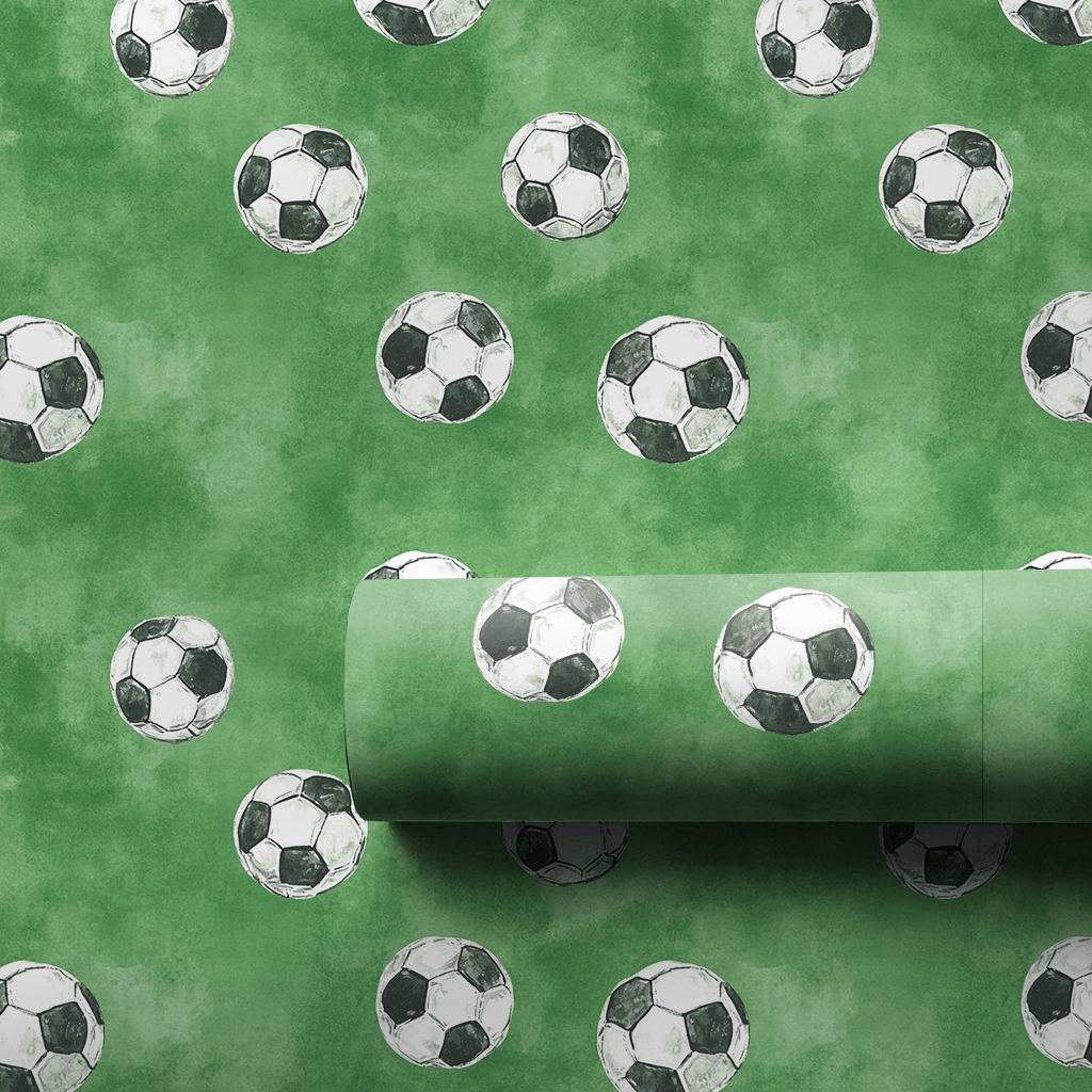 Chasing the Ball - Wrapping Paper - Aspen & Arlo