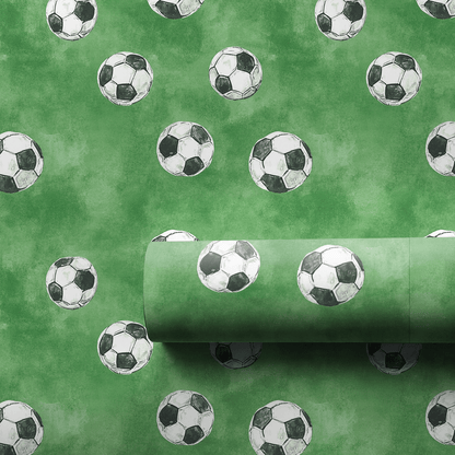 Chasing the Ball - Wrapping Paper - Aspen & Arlo