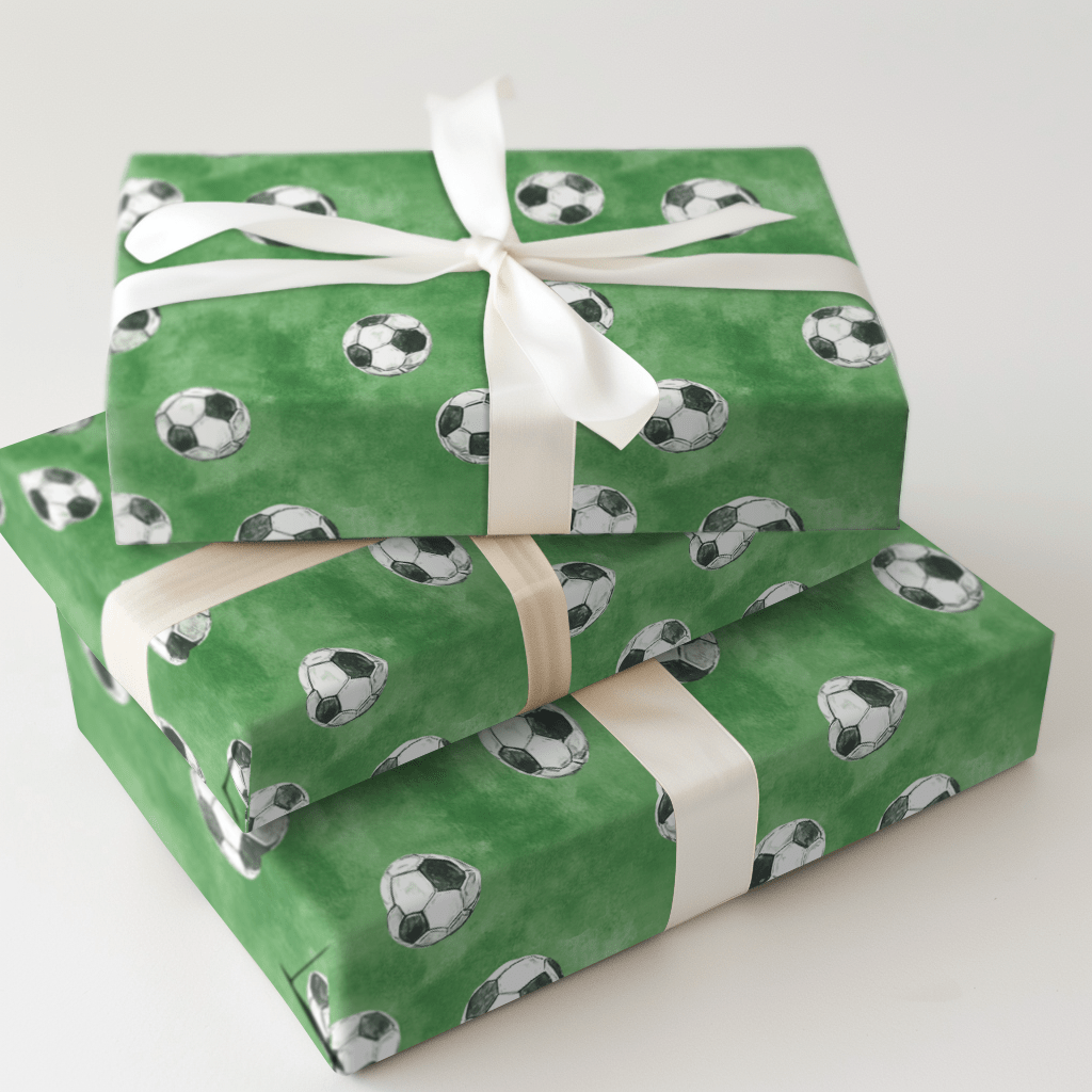 Chasing the Ball - Wrapping Paper - Aspen & Arlo