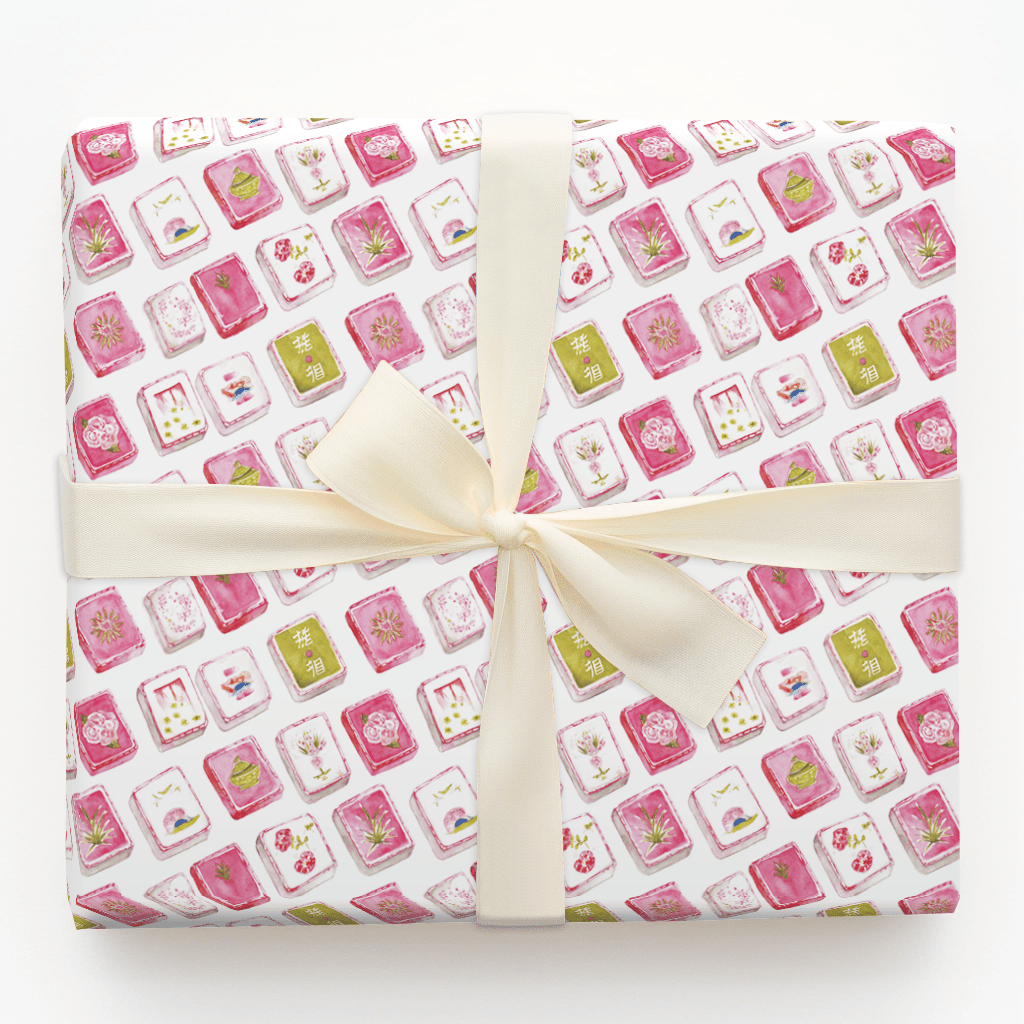 Frosted Phoenix Tiles - Wrapping Paper - Aspen & Arlo