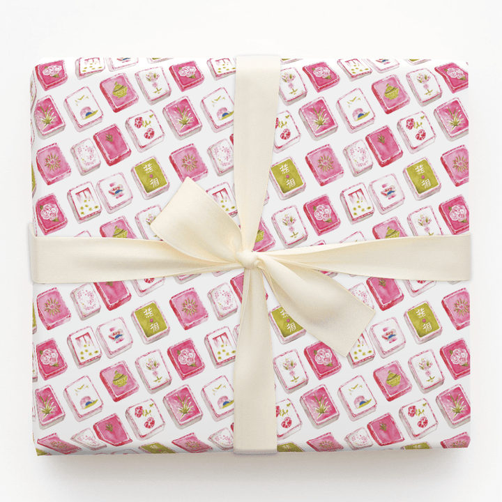Frosted Phoenix Tiles - Wrapping Paper - Aspen & Arlo