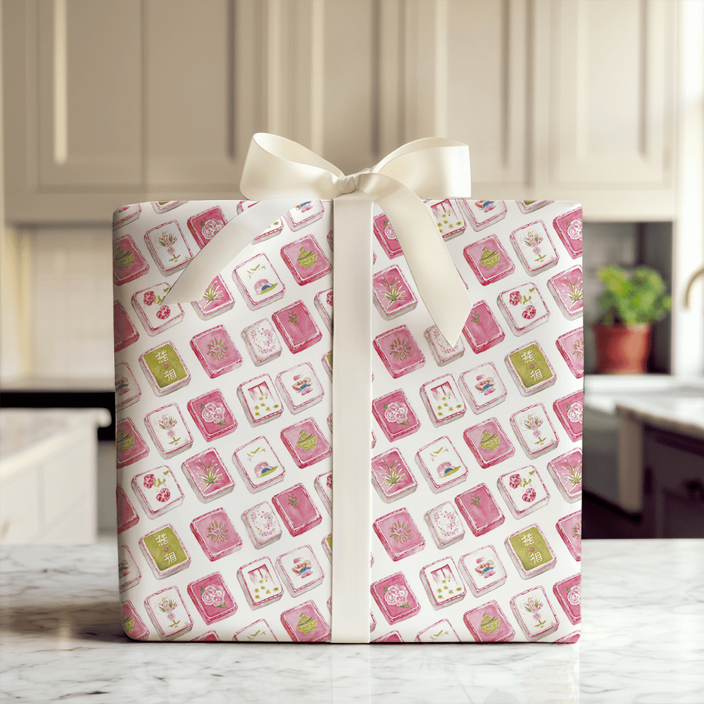 Frosted Phoenix Tiles - Wrapping Paper - Aspen & Arlo