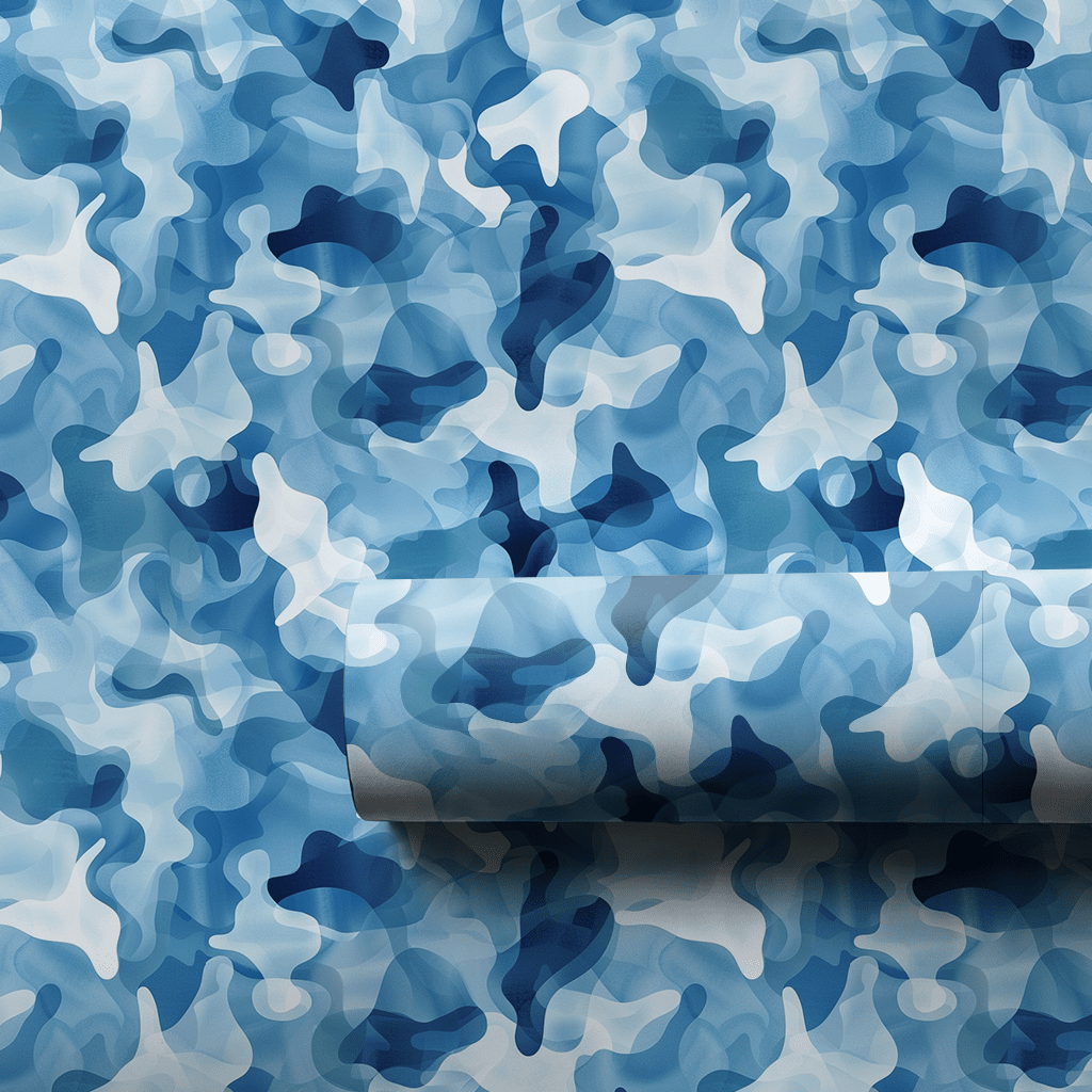 Blue Bubbles - Wrapping Paper - Aspen & Arlo