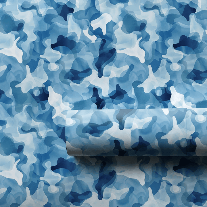 Blue Bubbles - Wrapping Paper - Aspen & Arlo