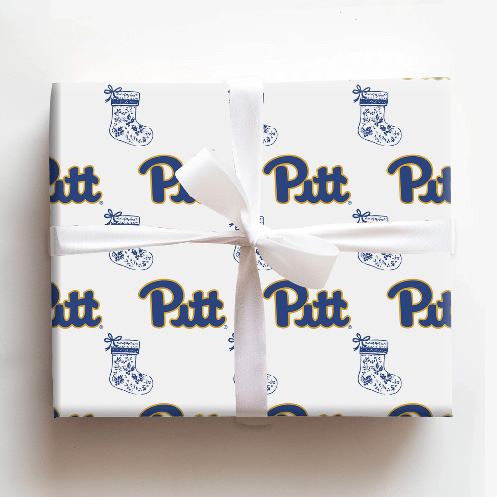 Pitt Stocking - Wrapping Paper - Aspen & Arlo