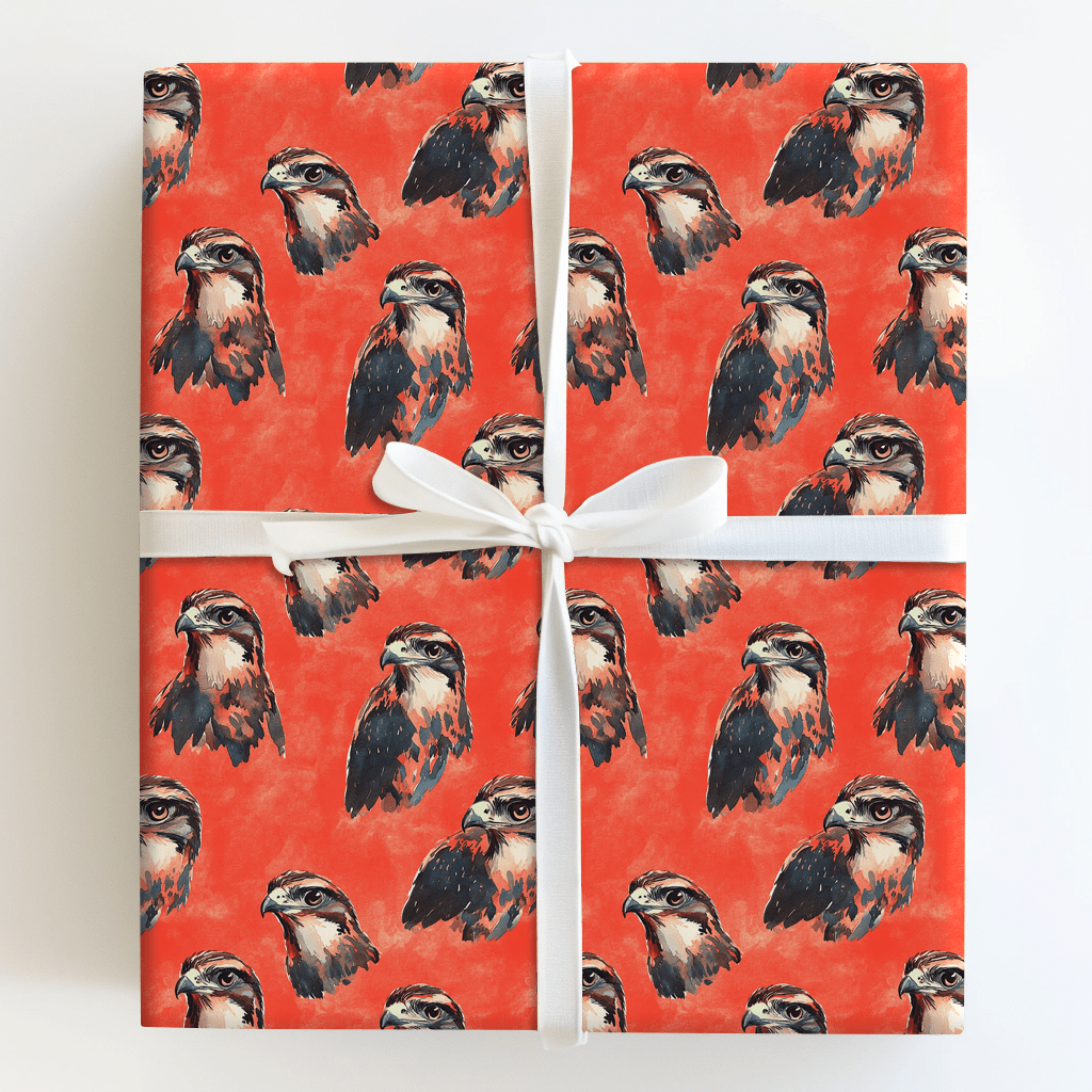 Fight Win Falcon - Wrapping Paper - Aspen & Arlo