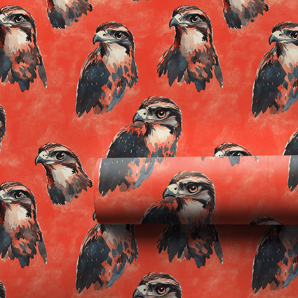 Fight Win Falcon - Wrapping Paper - Aspen & Arlo