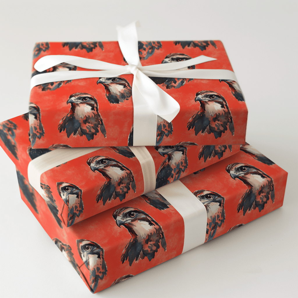 Fight Win Falcon - Wrapping Paper - Aspen & Arlo