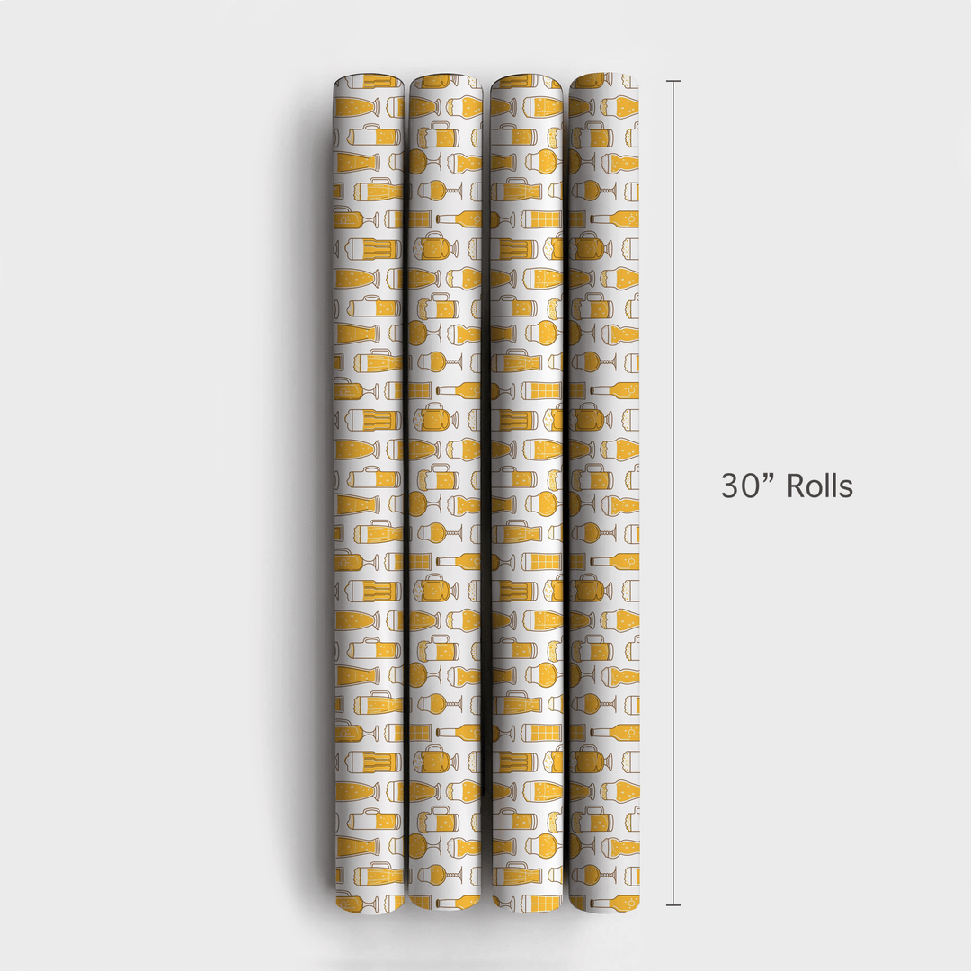 On Draft - Wrapping Paper - Aspen & Arlo