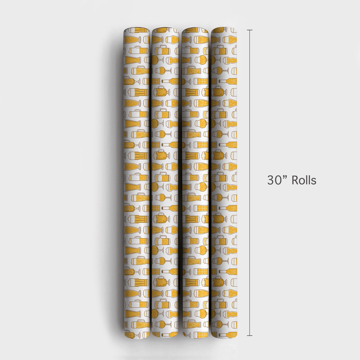 On Draft - Wrapping Paper - Aspen & Arlo