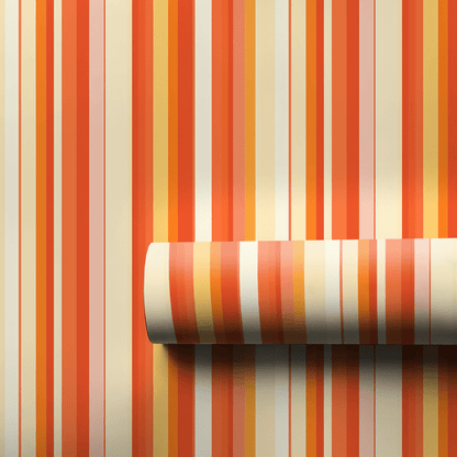 Honey Stripe - Wrapping Paper - Aspen & Arlo