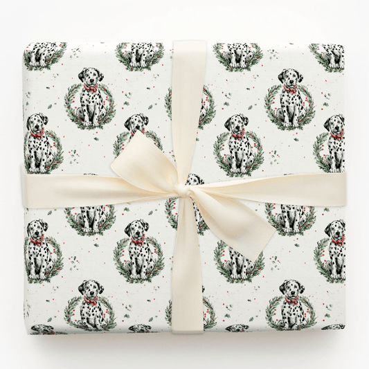 Dalmatian in a Pear Tree - Wrapping Paper - Aspen & Arlo
